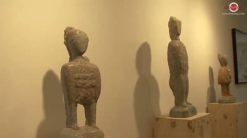 조각가 이영섭님의 핑크갤러리 전시회 작품감상 이미지