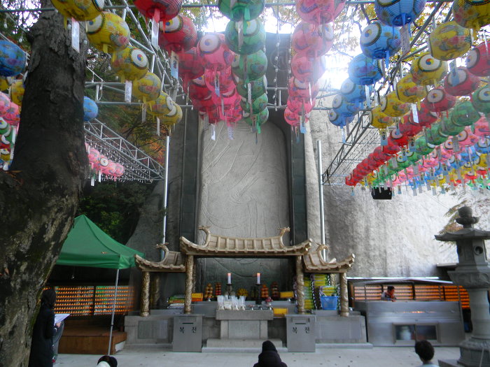 도선사 마애불입상