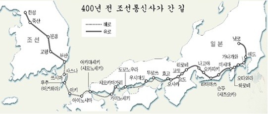 조선의 일본 외교단, '조선통신사朝鮮通信使'
