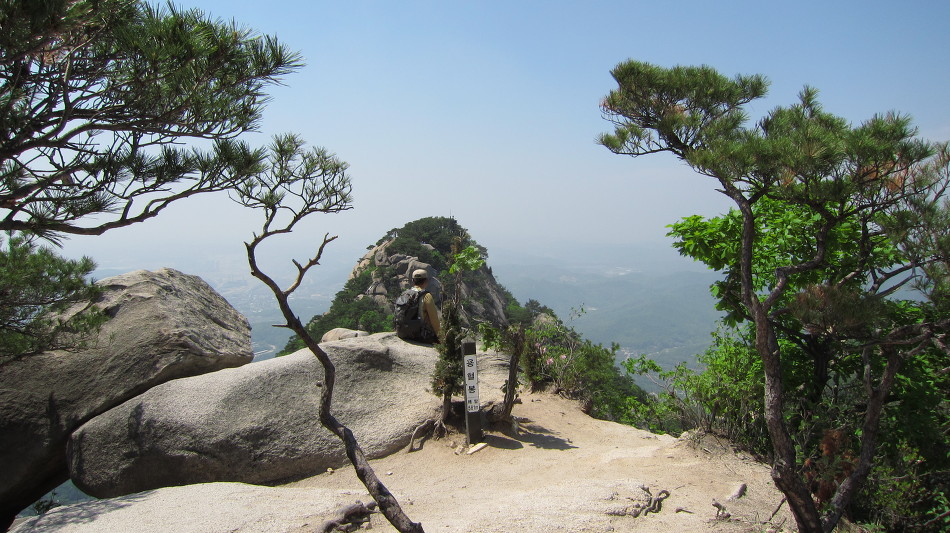 북한산 의상능선(가사당암문~증취봉)