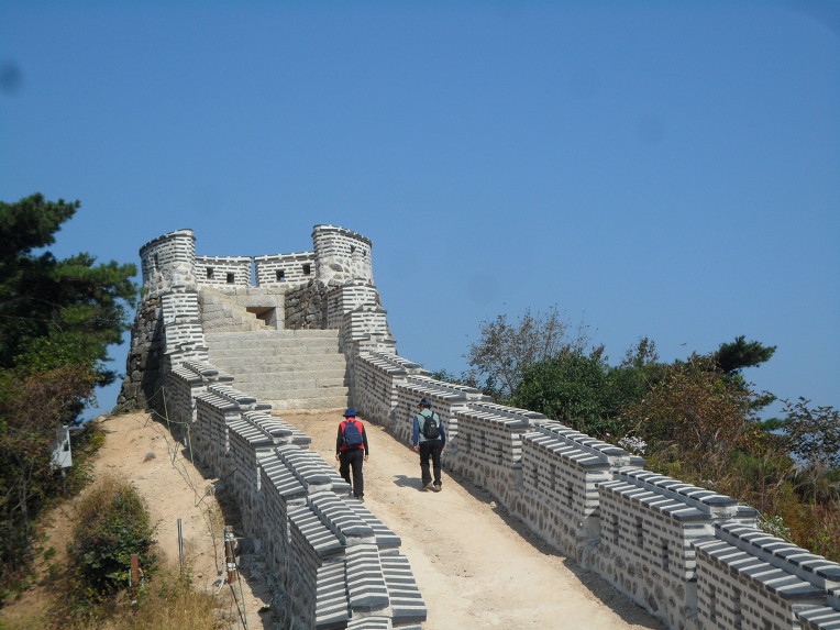 남한산성 연주봉옹성