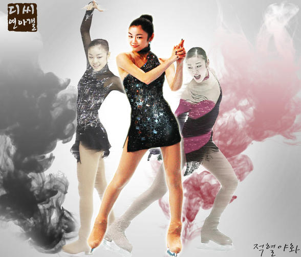 김연아 선수 본드 걸 바탕화면 552