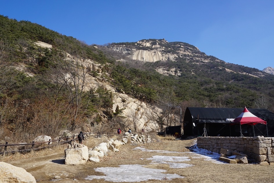 북한산 · 북한산성에서 백운대오름길