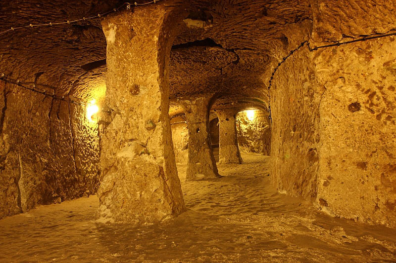 비 오는날 터키의 주택 절경..