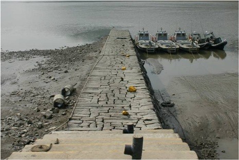 갑곶나루 선착장 석축로