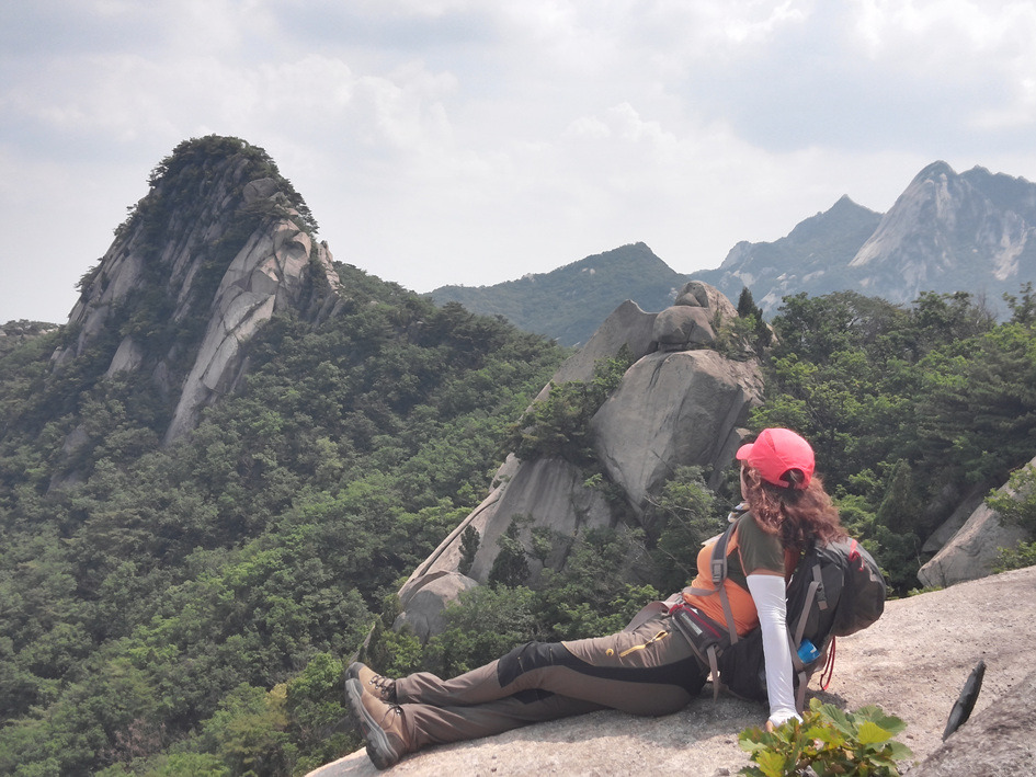 상장능선에 오르다