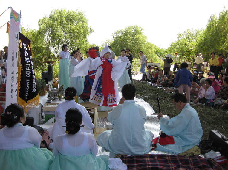 한강 밤섬 추억사진 및 실향민의 고향방문 애환