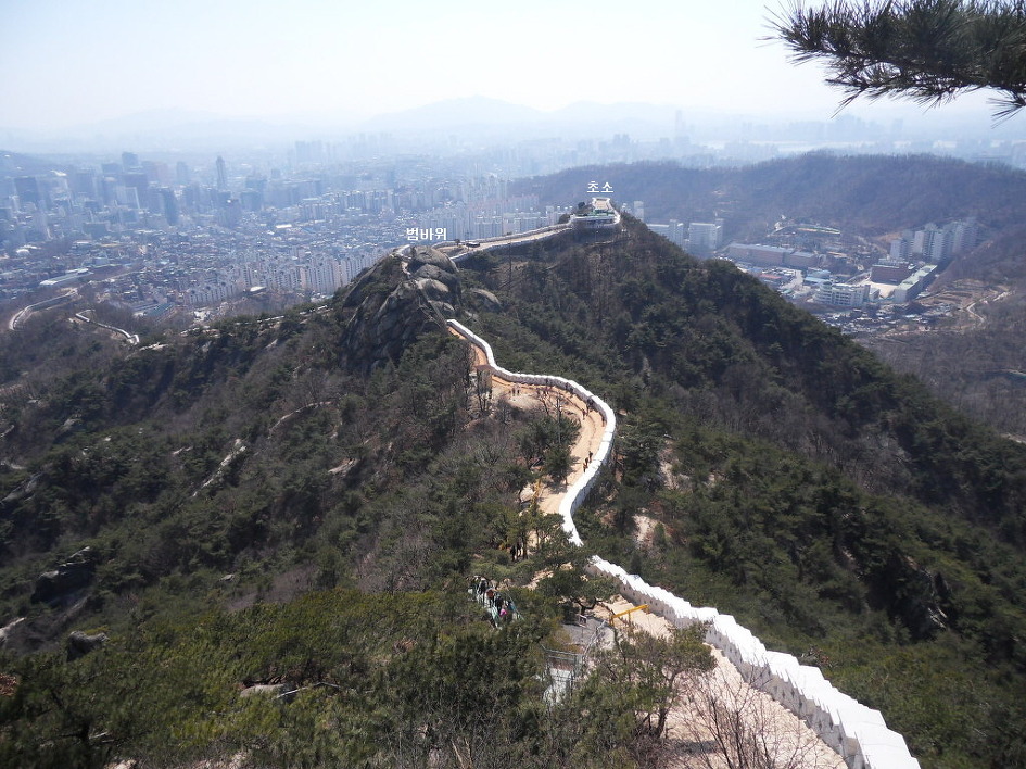 서울 인왕산 북악산 형제봉