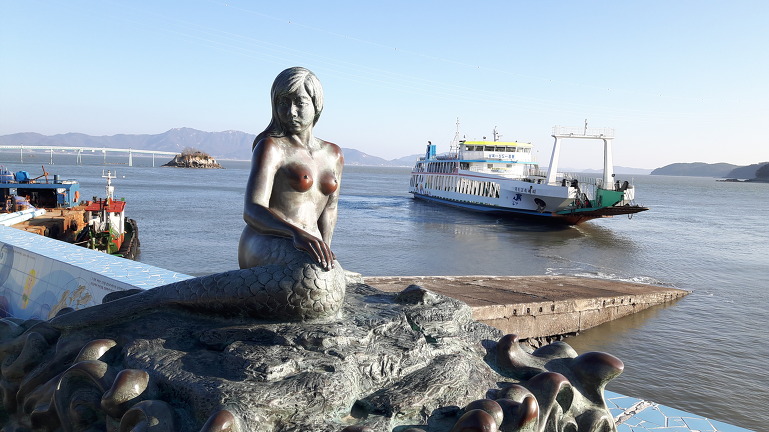 [시]인어공주/장봉도 인어공주/ 두보 김기현