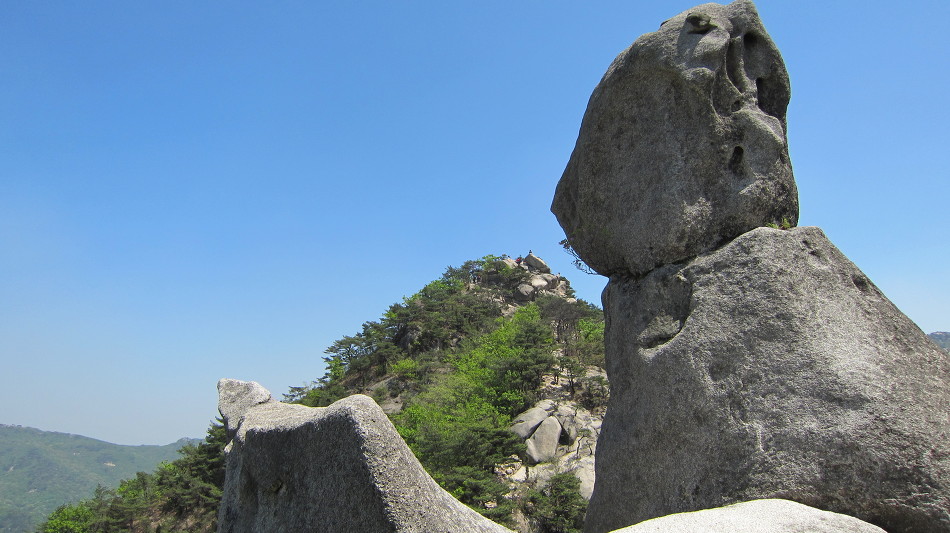 북한산 의상능선(가사당암문~증취봉)