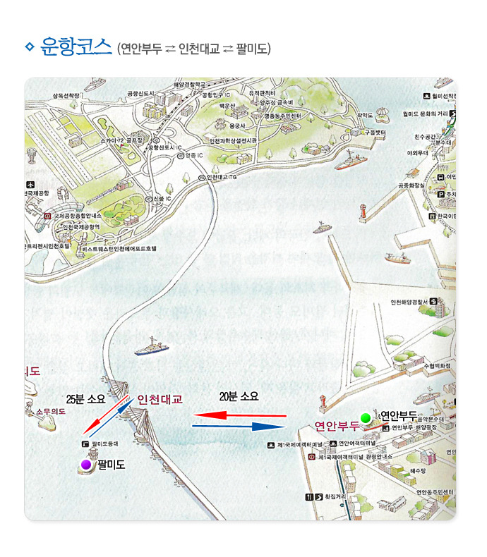 100년 등대가 있는 아름다운 섬! 팔미도