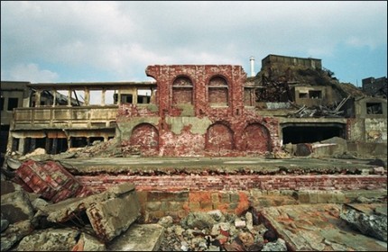 일본 유령섬 하시마섬