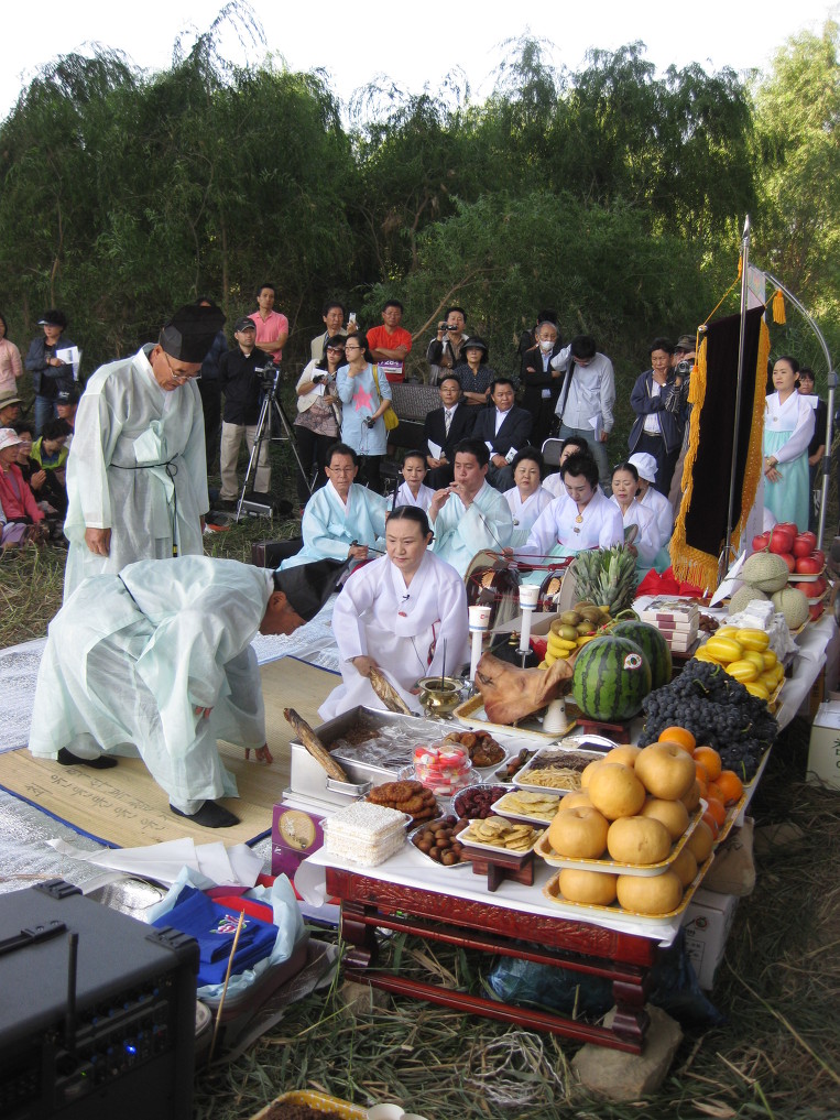 한강 밤섬 추억사진 및 실향민의 고향방문 애환