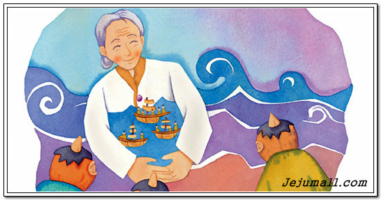 영등할망 - 바다의 풍요를 가져오는 제주바다의 수호신