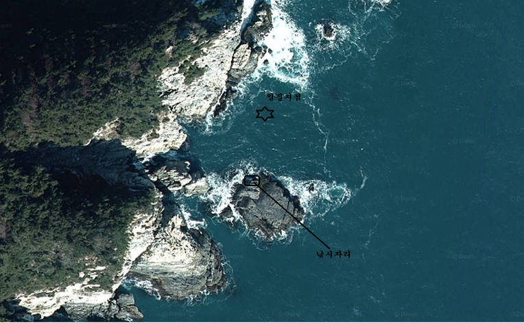 태종대 갯바위 12번 자리 (오랫만의 손맛...)
