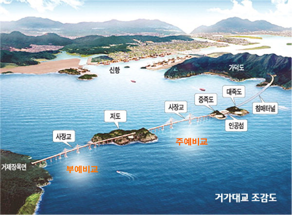 2011,1,2 가덕도와 거제시를 잇는 '거가대교'를 가다.