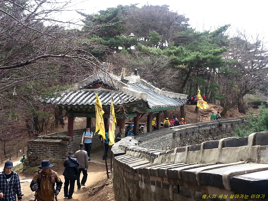 남한산성 매탄터와 서문