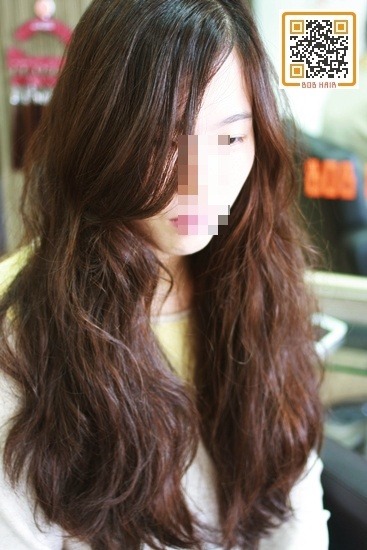 긴웨이브펌/ 긴머리웨이브/ 긴머리굵은웨이브 - 러블리펌 ♥ 히피펌 - 단발머리 - 볼륨매직 발롱펌 바디펌 러블리펌 무코타 코베라