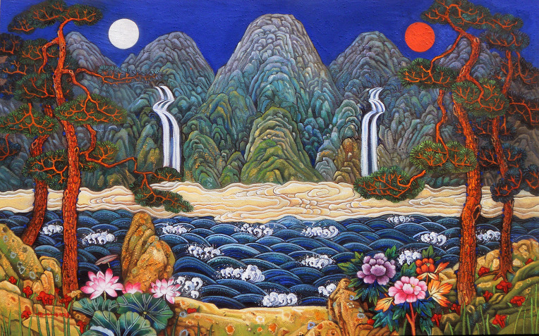 한국의멋-일월오봉도