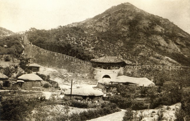 북한산성옛날지도