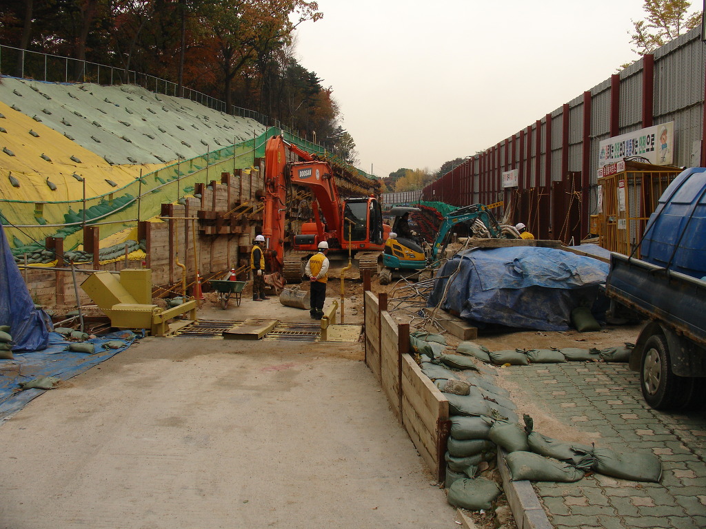 율곡로 도로 개설공사