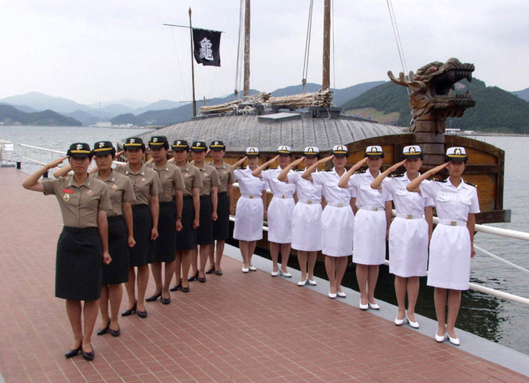 ***** 대한민국 여군의 역사 / 여군의장대 *****