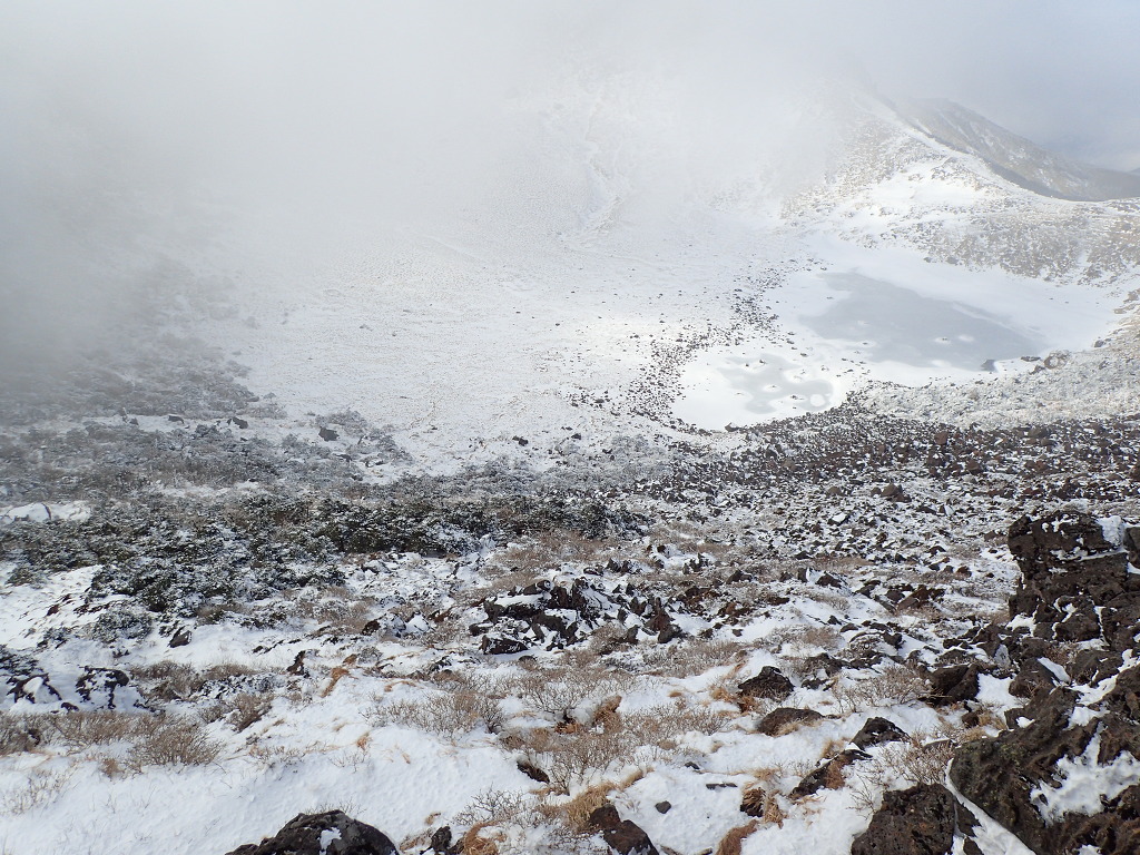 한라산:백록담1933m