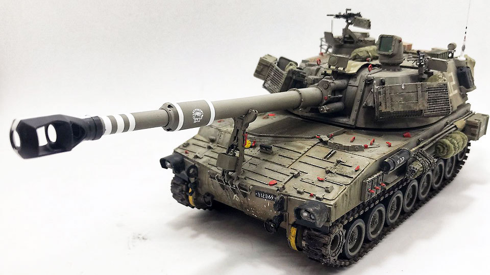 AFV Club 1/35 M109A2 Doher IDF - JsDavidChou 님 작품 - 오토/스케일 갤러리 - 프라모델 튜닝타임즈