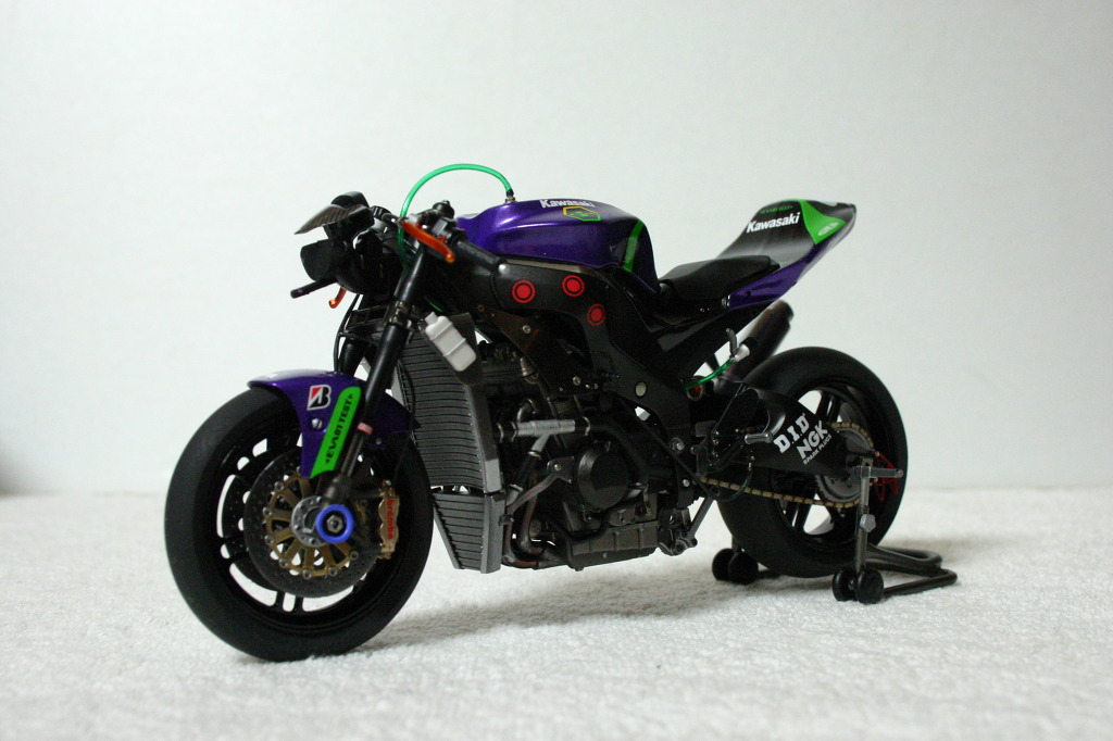 FUJIMI] 1/12 Kawasaki ZX-10R Evangelion RT EVA-01 Trick Star