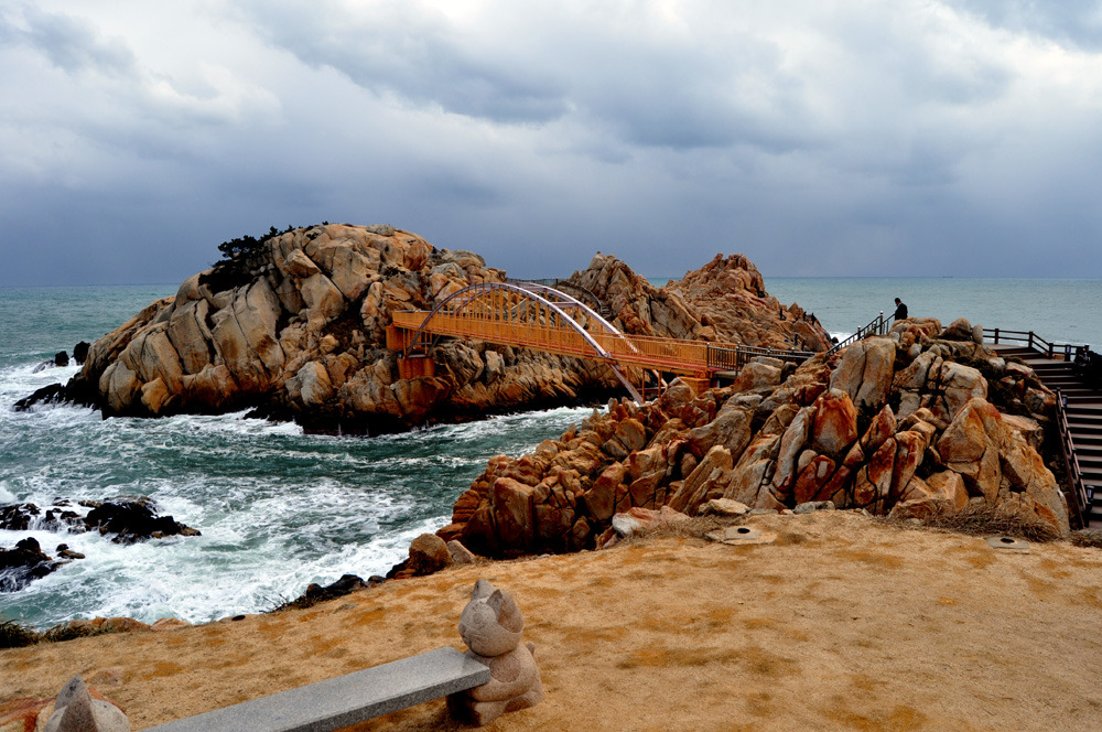 울산 방어진 울기등대, 울산아리랑 메들리~