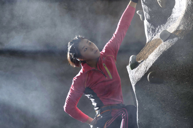 [일산 해피볼더 클라이밍 짐] 송한나래선수 사진 모음