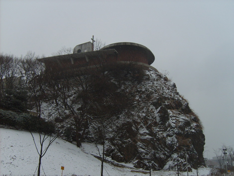 절두산성지의 겨울풍경
