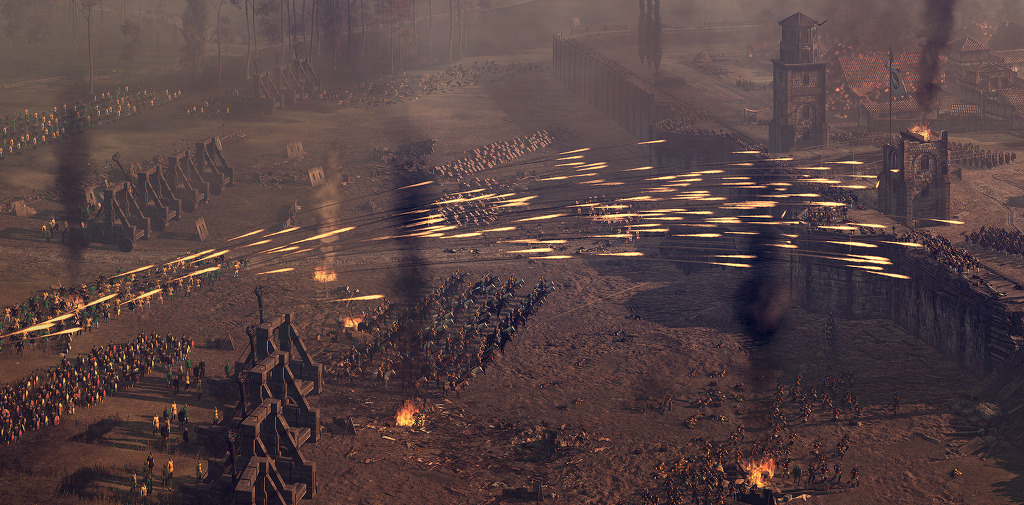 토탈 워: 아틸라 론디니움 전투 파노라마 스크린샷