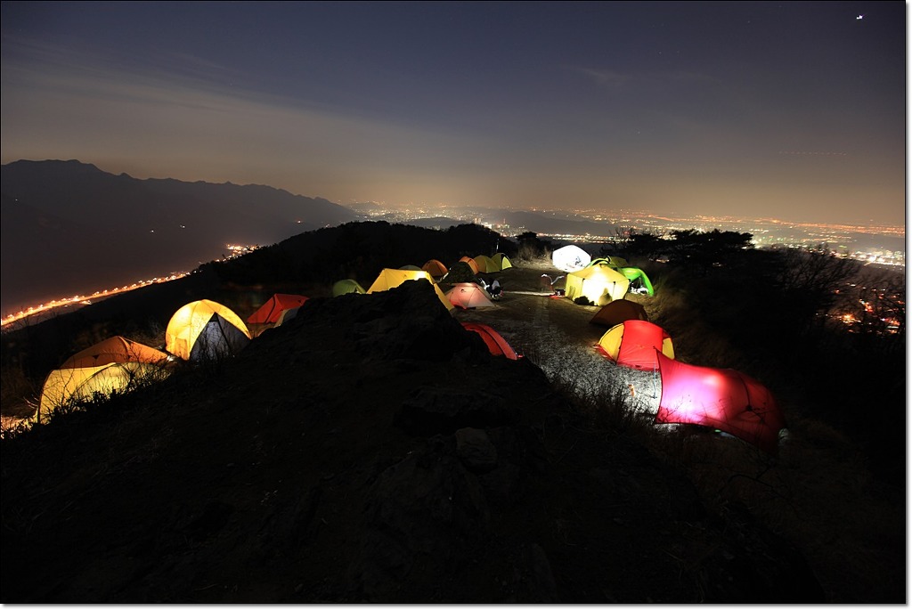 노고산 비박이야기~# 1