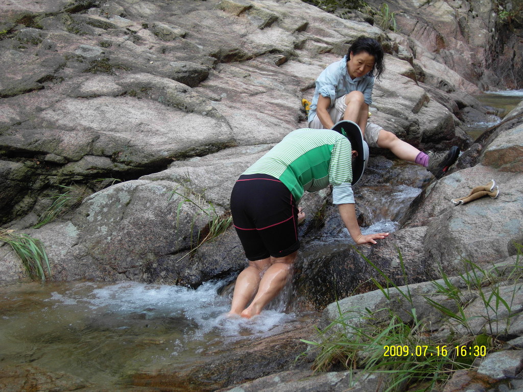 북한산 백화사 계곡