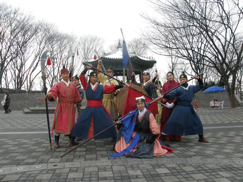 남산봉수군24반무예공연