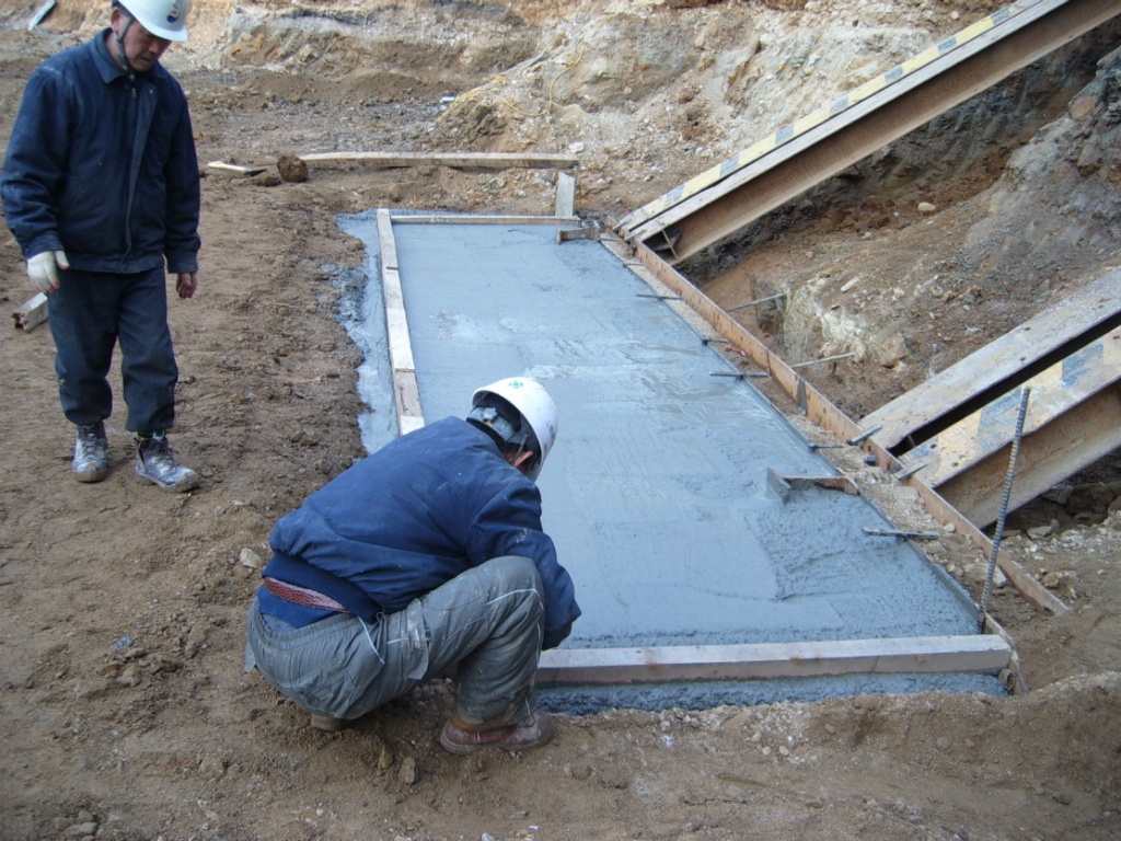 흙막이 가시설 8. 렉카 설치