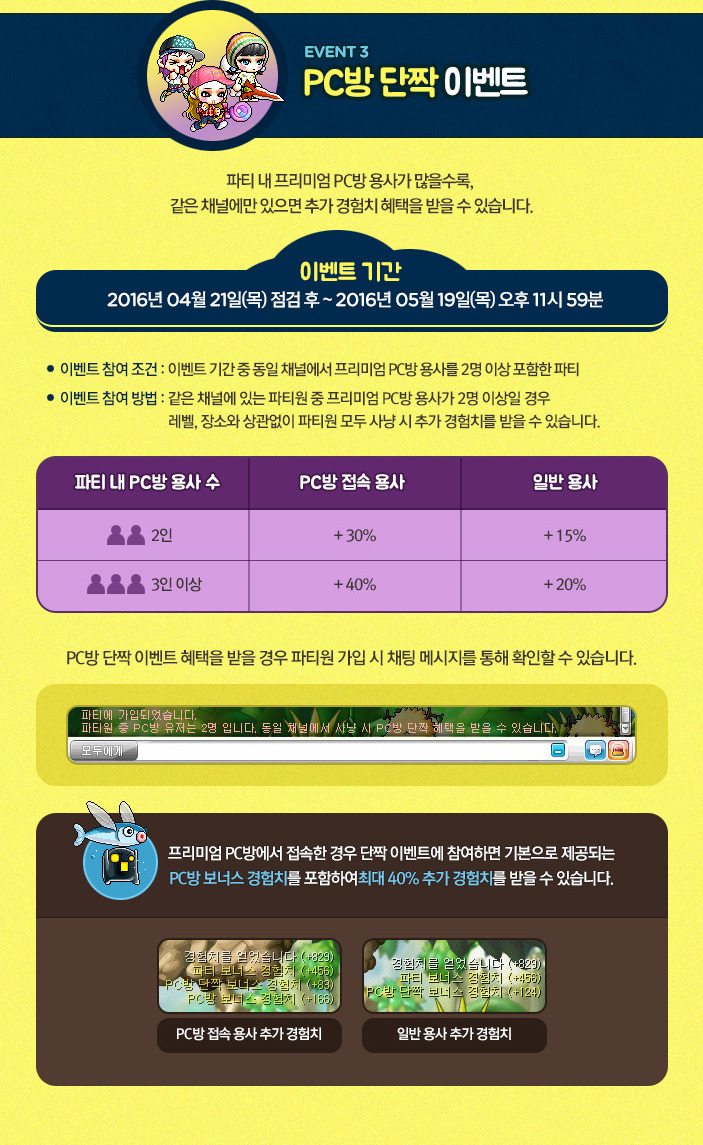 13주년의 짜릿한 PC방 - 메이플소식 - [도메인]도탁스 메이플스토리 사람들
