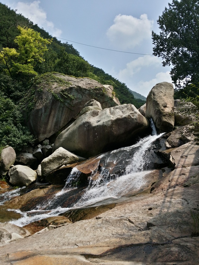 북한산성 북한천 계곡