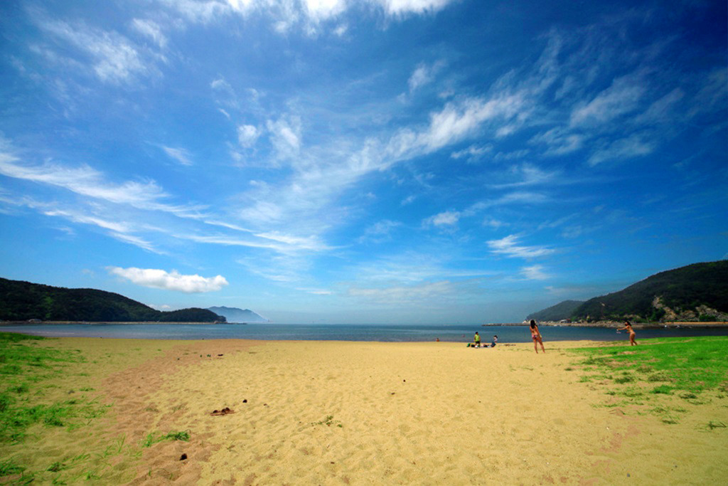 덕적도 서포리 해수욕장