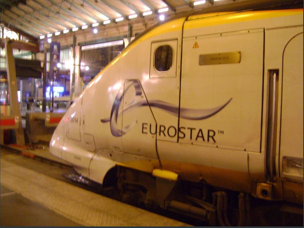 비 내리는 도버해협 유로스타 타고서 .........(서)