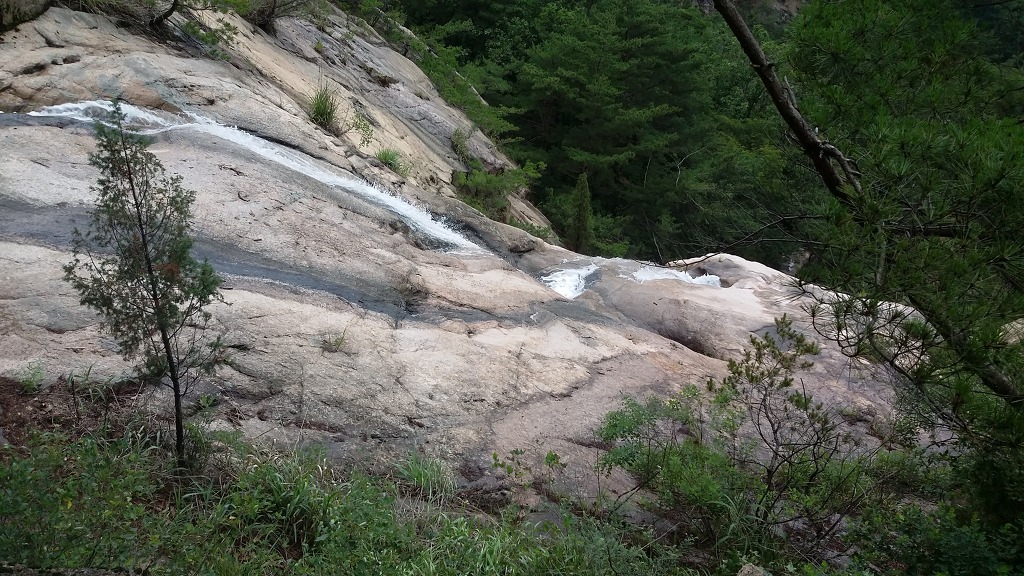 북한산 폭포동 폭포 산행