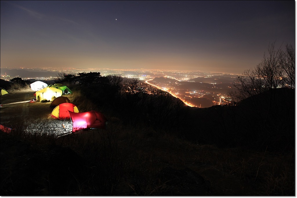 노고산 비박이야기~# 1