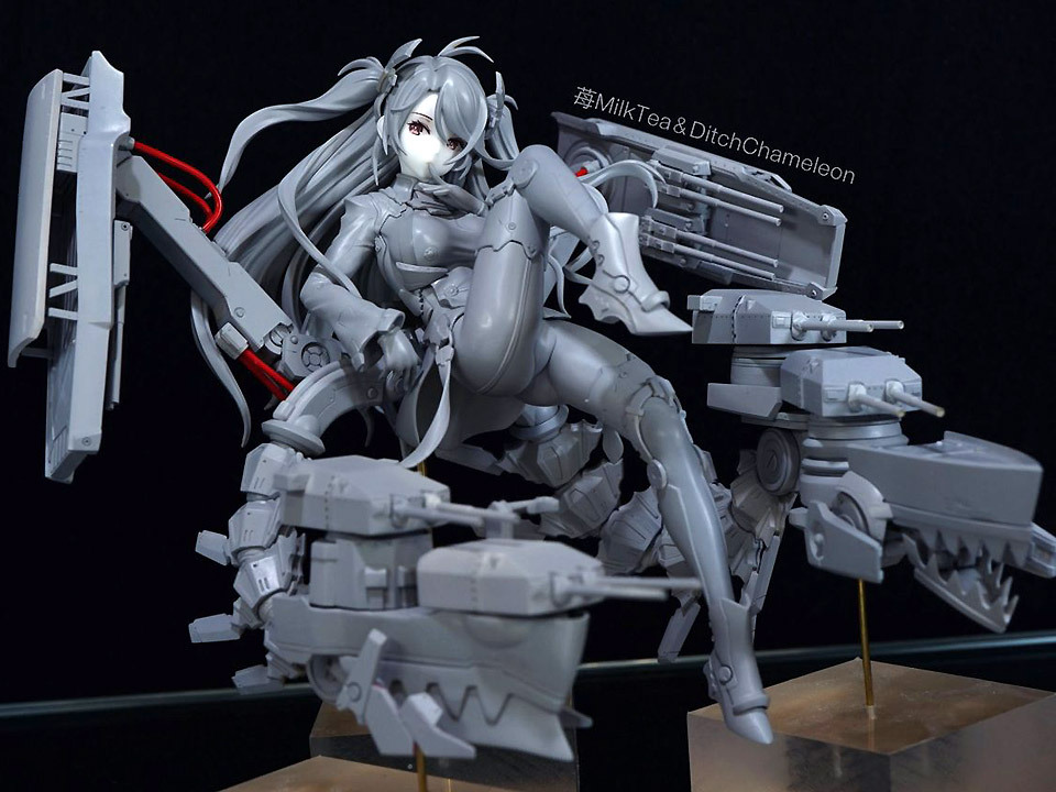 Full Scratch Build 자작 Prinz Eugen 프린츠 오이겐 - 苺