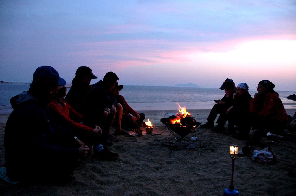 아~꿈같았던 이작도 캠핑여행