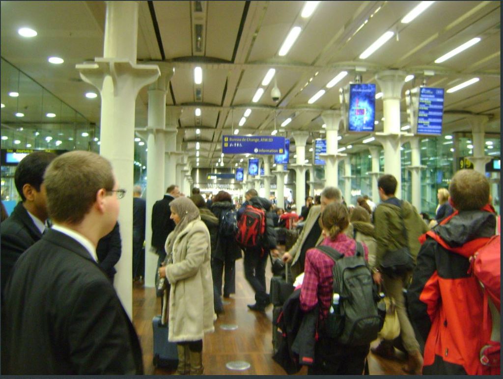 비 내리는 도버해협 유로스타 타고서 .........(서)