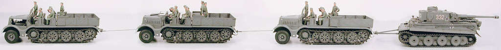 German Ton Heavy Half Track Famo And Tank Transporter Sd Ah