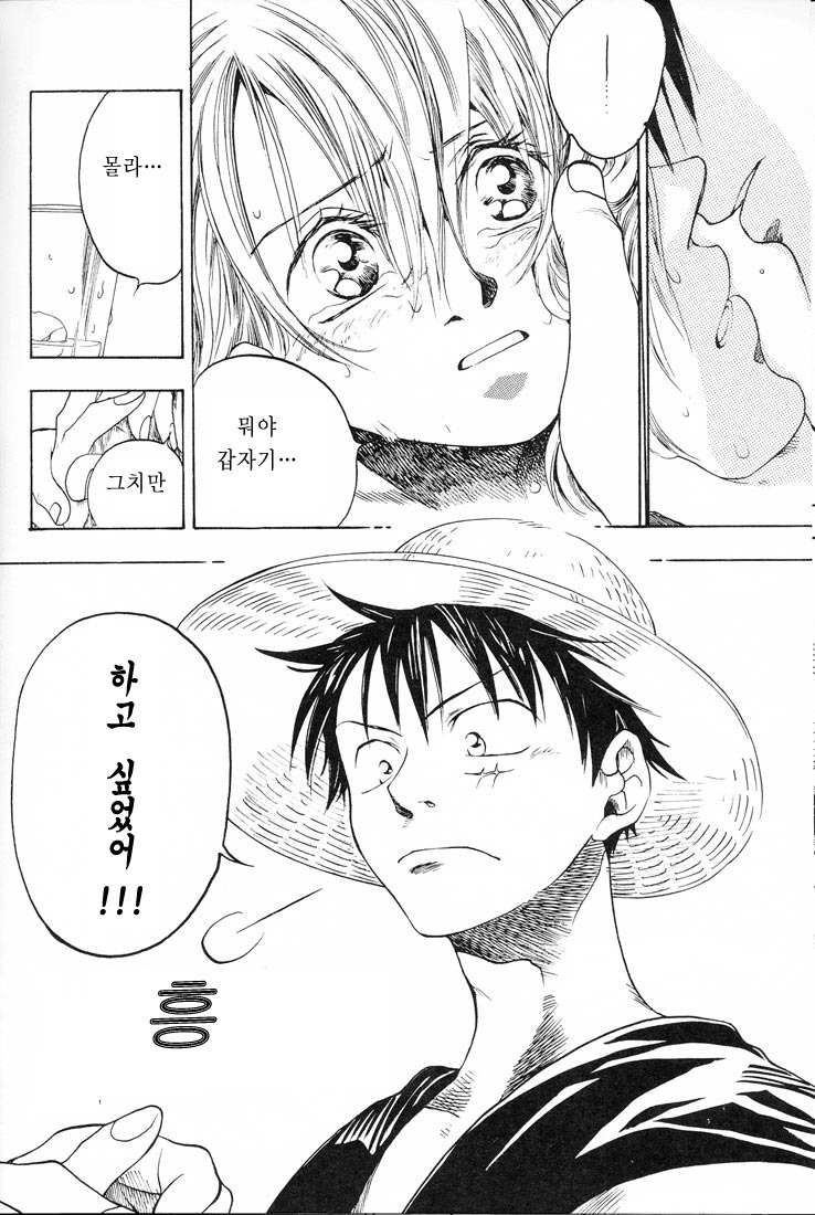 오글주의] 원피스 동인지 (출처 : 츄츄) -2 - 웃긴자료 ‥‥‥‥‥、 - 도탁스 (DOTAX)