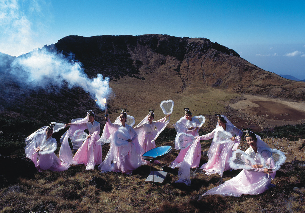 백록담에 선녀님이..