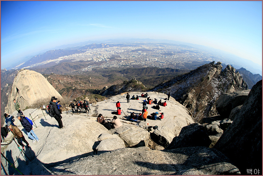 북한산 백운대 백운산장